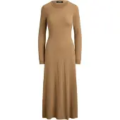 Ralph Lauren Strikkjole 'VORLEY' mørkebeige