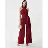 BWLDR Jumpsuit 'TORI' rød