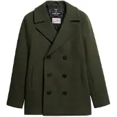Superdry Merchant Wool Pea Frakke
