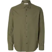 Selected Skjorte 'SLHNoah' oliven