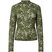 Y.A.S Yaslacey Blonde Top Med Lange Ærmer