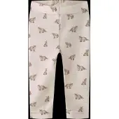 Lil´ Atelier Leggings - Uld/Modal - Slim - Noos - NbmNalu - Turtl - - 1 år (80) - Leggings