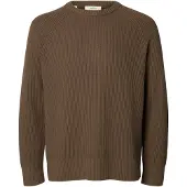 Selected Pullover 'SLMBraun' brun