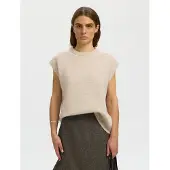 Selected Pullover 'SLWLULU' greige