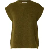 Selected Pullover 'SLWlulu' oliven