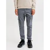 Jack & jones Junior Bukser 'JPSTPAUL FLAKE' grå