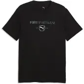 Puma Class Graphic Tee Men, Clothing, Black, L