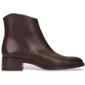 Wonders Wonderstil kvinder. D-1801 Bonjour brune ankelstøvler i læder (40), 1-3 cm, Lynlås, Casual