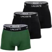Lacoste Boksershorts grøn / sort / hvid