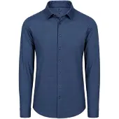 Desoto Twill Skjorte Indigo Blå Mørkeblå måle