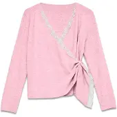 Vero Moda Shirts 'AWMynthe' lyserød / hvid