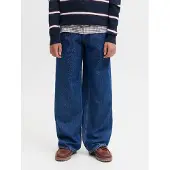 Jack & Jones Jeans - JjiDave - Blue Denim - - 13 år (158) - Jeans