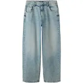 LMTD Jeans - NlnBirm - Skate Loose - Light Blue Denim/Vintage - - 12 år (152) - Jeans
