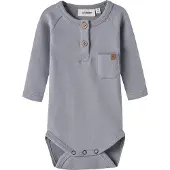 Lil´ Atelier Body l/æ - NbmLuno - Sleet - - 56 - Body L/Æ