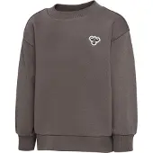 Hummel Sweatshirt - HmlMini - Dark Gull Gray - - 3 år (98) - Sweatshirt