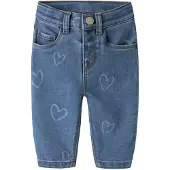 Name it Jeans - NbfRose - NOOS - Medium Blue Denim/Heart - - 56 - Jeans