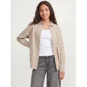 JJXX Bluse 'JXJAMIE' beige / cappuccino / siv