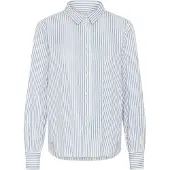 Cream Bluse 'Mira ' lyseblå / hvid