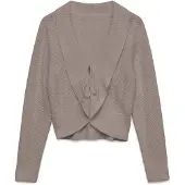 Vero Moda Cardigan 'VM' mørkebeige