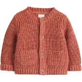 Next Cardigan pastelorange / mørkeorange