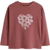 Next Bluser & t-shirts kastaniebrun / cappuccino / lilla