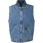 Levi's Vest 'SANSOME' blue denim
