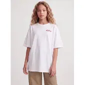 JJXX Bluser & t-shirts 'JXMILLOW' rød / hvid