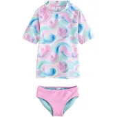 Next Badedragt blå / mint / lys pink / hvid