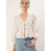 Trendyol Bluse offwhite