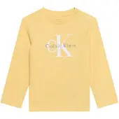 Calvin Klein Jeans Shirts gul / grå / hvid