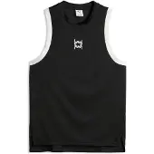 Puma Fundamentals Mesh Tank Top, Sport, Black, S