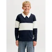 JACK&JONES JUNIOR Sweatshirt - JorFrederiksberg - Sky Captain - - 16 år (176) - Sweatshirt