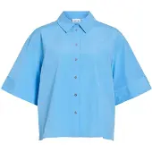 Vila Bluse 'VIBelfie' azur