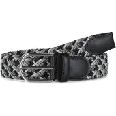 Howard London Bælte 'Howard Braided Stretch Belt Andy Black / Grey' blandingsfarvet