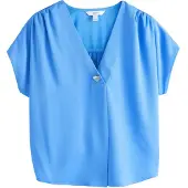 Next Bluse himmelblå