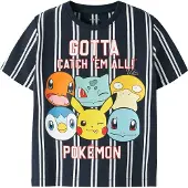 Name it T-shirt - NmmJesper - Pokémon - Navy Blazer - - 5 år (110) - T-Shirt