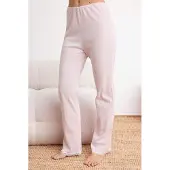 Trendyol Pyjamasbukser pastelblå / rosé