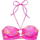 Venice beach Bikinioverdel orkidee / orange / pink