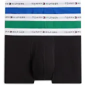 Tommy Hilfiger Underwear Boksershorts 'Essential' blå / grøn / sort / hvid
