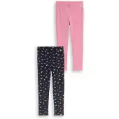 Tom Tailor Leggings navy / lyselilla / lyserød / rød