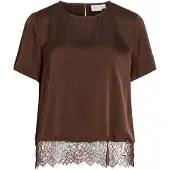 Vila Shirts 'VIENNA RAVENNA ' brun