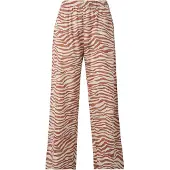 Lindex Pyjamasbukser rustbrun / hvid