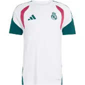 Adidas Real Madrid Trænings T-Shirt Tiro 26 - Hvid/Grøn - , størrelse Small