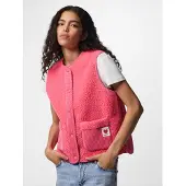Pieces Vest 'PCANASTACIA' pink