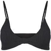 Pieces Bikinioverdel sort