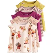 Next Bluser & t-shirts creme / ecru / oliven / lilla