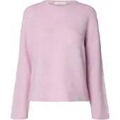 Selected Pullover 'SLWLULU' lavendel