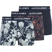 Jack & Jones Boksershorts marin / abrikos / hvid