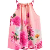 Ted Baker Overdel mørkegrøn / pitaya / gammelrosa / hvid