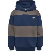 Hummel Hættetrøje - hmlJR - Dress Blues - - 7-8 år (122-128) - Hættetrøje